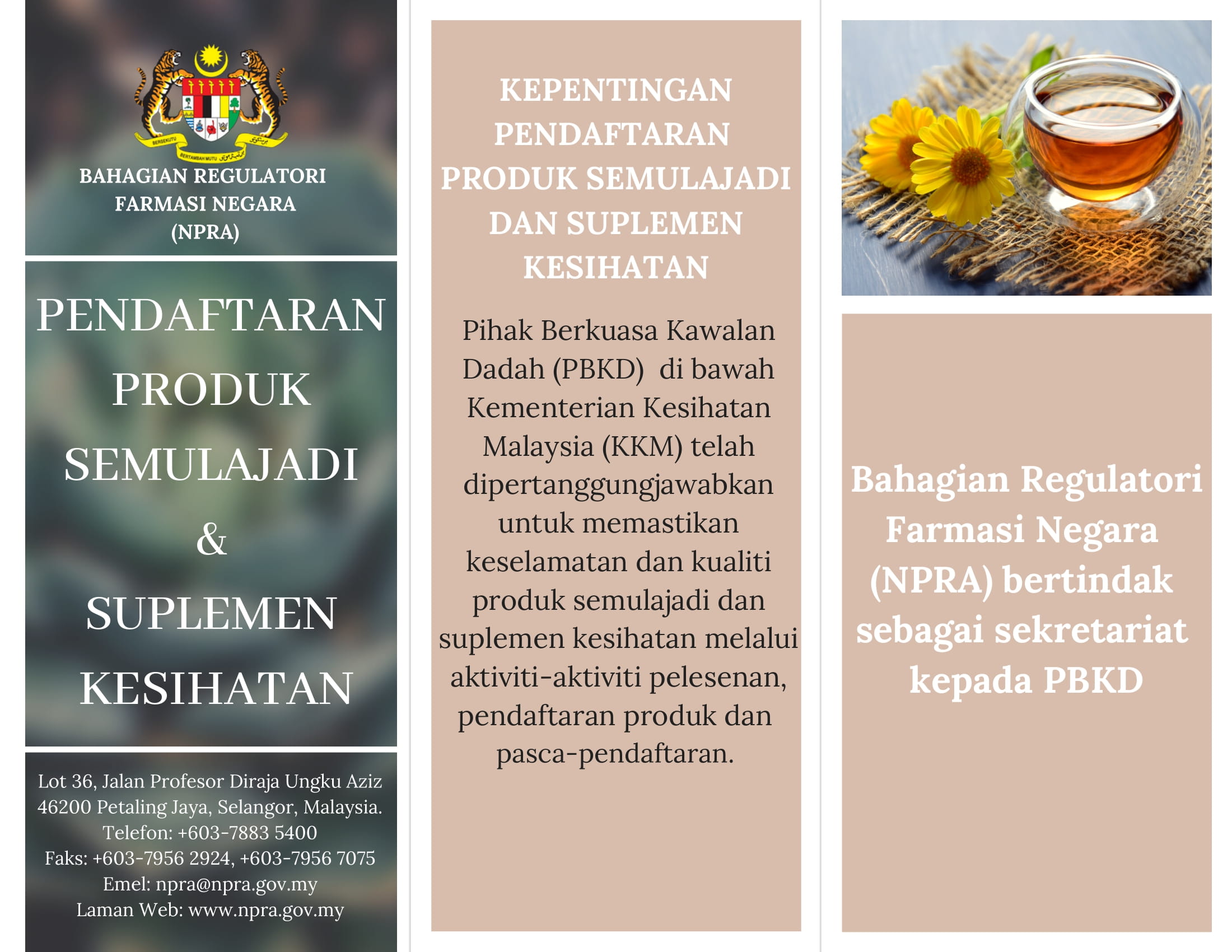 Pendaftaran Produk Semulajadi & Suplemen Kesihatan